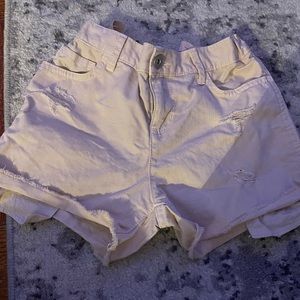 Cream childrens place Jean shorts